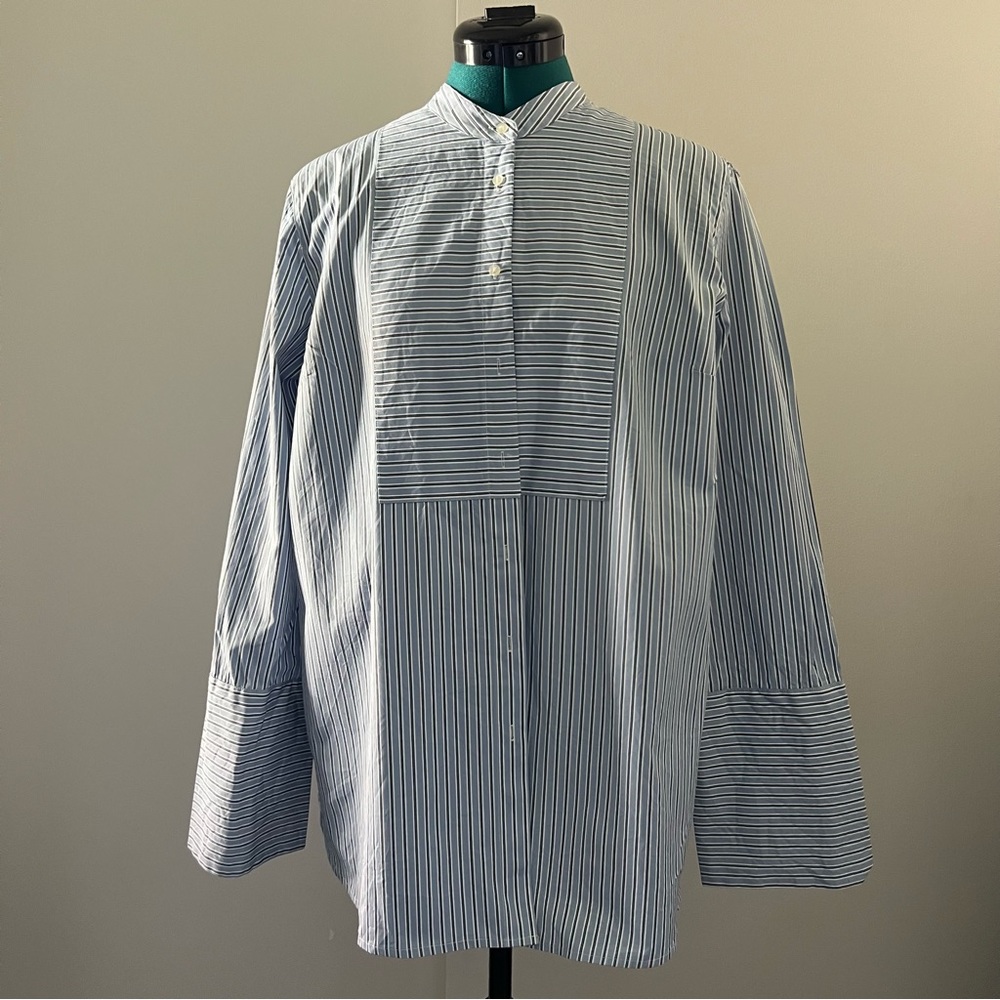 Lacoste Tunic Style Button Up Shirt XL